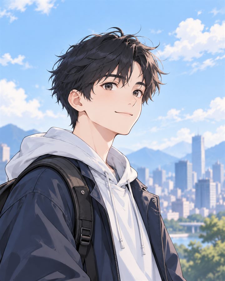 Lunan 的原创插画头像
